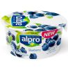 Alpro, Blueberry, 150 г, Алпро, Соєвий йогурт з чорницею, 3%