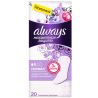 Always Normal Duo, 20 PCs., Daily sanitary pads, Allways Invisible protection, 2 drops, flavored