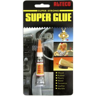 Alteco, 3 г,  Суперклей универсальный