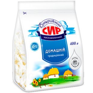 Белоцерковский, 400 г, Творог Домашний традиционный, 0% 
