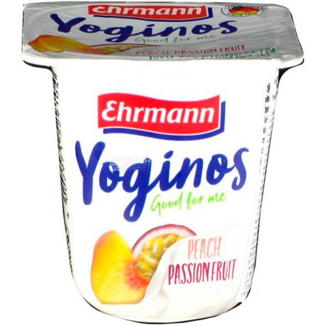 Ehrmann, 100 g, Fat-free yogurt, Peach-passion fruit, 0.1%