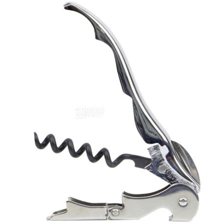 Pulltex, Silver, Штопор классический, металлический