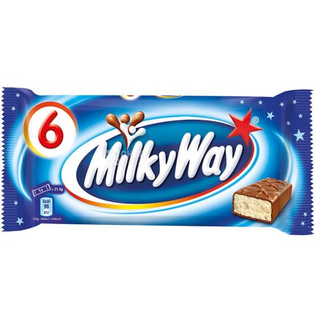 Milky Way, 129 г, Мілкі Вей, Батончик із суфле в молочному шоколаді