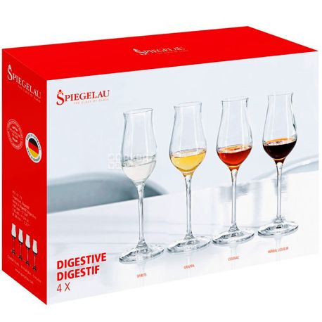 Spiegelau Vino Grande, 135 мл, Шпігелау, Келих для дижестиву, 4 шт.