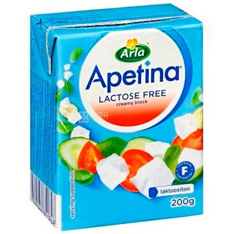 Arla, Apetina, 200 g, Feta Cheese, Lactose Free, 47%