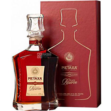 Metaxa, Private Reserve, 0,7 л, Метакса, Бренди, 40%