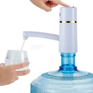 ViO E4 white, Електропомпа для води з зарядкою, електрична, біла