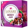 Lovare, Berry Jam, 15 пак. х 2 г, Чай Ловара, Ягідний джем, фруктово-квітковий + ложка