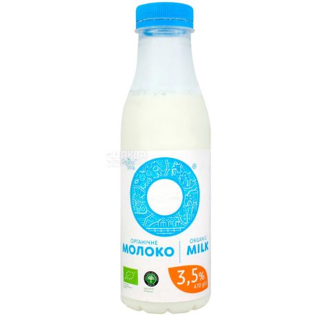 Organic Milk, 470 мл, Органік Мілк, Молоко органічне, 3,5%