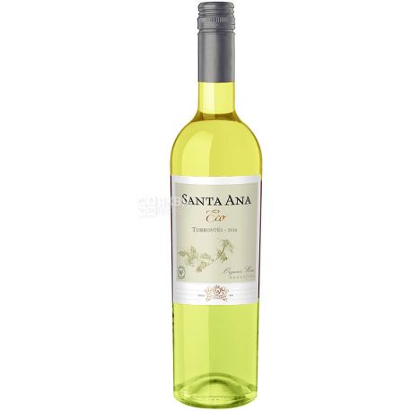 Santa Ana Torrontes, Dry white wine, 0.75 L