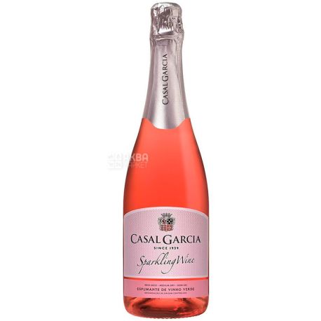 Casal Garcia Espumante Rose, Вино напівсухе, ігристе, рожеве, 0,75 л