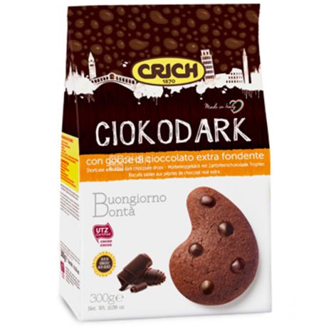Crich, 300 г, Крич, Печиво з шоколадними дропсами