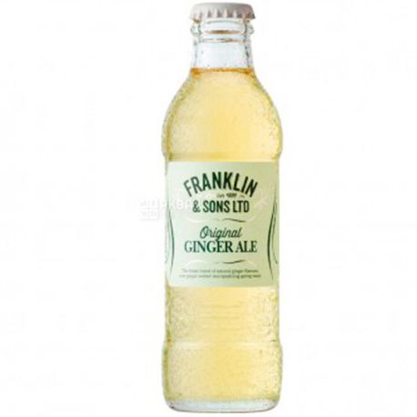 Franklin & Sons Ginger Ale, 200 мл, Франклін енд Санз, Імбирний Ель