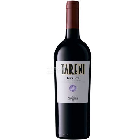 Tareni Merlo, Вино червоне, напівсухе, 0,75л