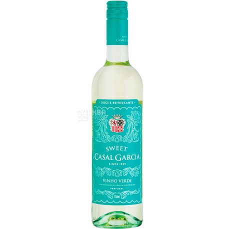 Casal Garcia, Vinho Verde, Вино біле, напівсолодке, 0,75 л