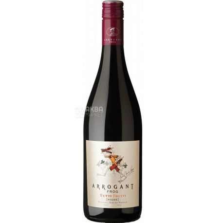 Arrogant Frog Tutti Frutti, Вино червоне сухе, 0,75л