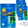 Freken Bock, Pack of 10, Napkin for cleaning, microfiber, for glass and mirrors
