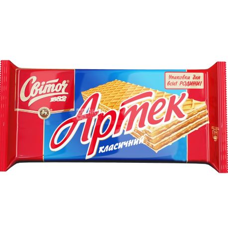 Свиточ, 250 г, Вафли, Артек, Классические, Семейная упаковка