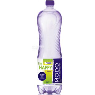 Йодо, 1,5 л, Вода мінеральна газована, ПЕТ