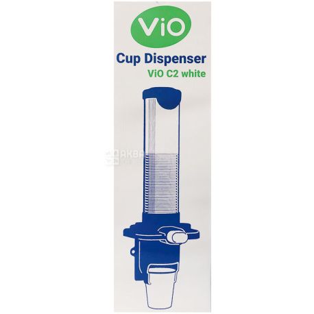 ViO, Cup holder for water dispenser C2 , with magnets, white