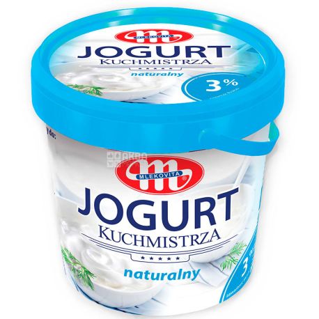 Mlekovita, Kuchmistrza, 1 кг, Млековита, Йогурт, 3%