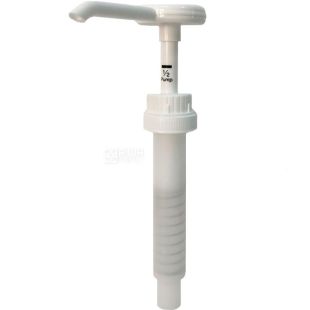 ViO D02-36, Помпа дозатор для каністр для соусів, кетчупів, сиропів. Для каністр з різьбленням горловини D 36 мм