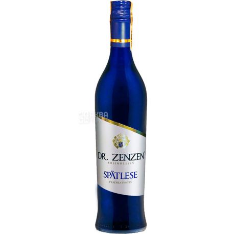 Dr. Zenzen, Rheinhessen Spatlese, Вино біле, напівсолодке, 0,75 л