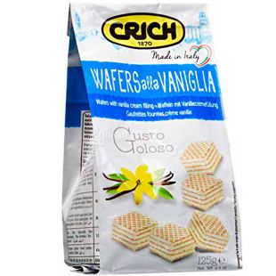 Crich, 125 г, Крич, Вафлі з ваніллю