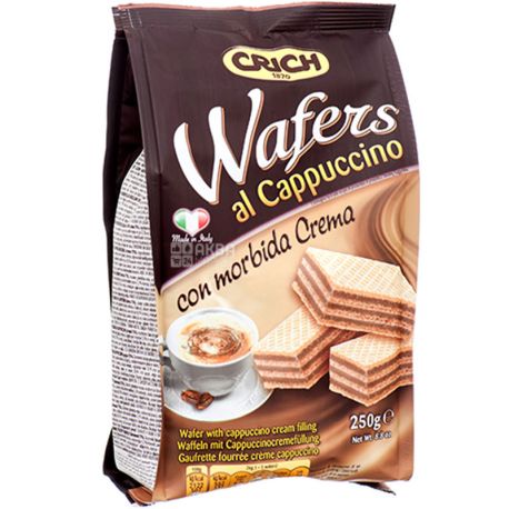 Crich, 250 г, Крич, Вафлі з капучіно