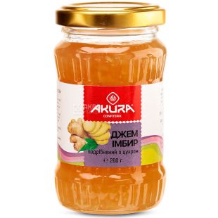 Akura, 200 г, Имбирь, измельченный с сахаром