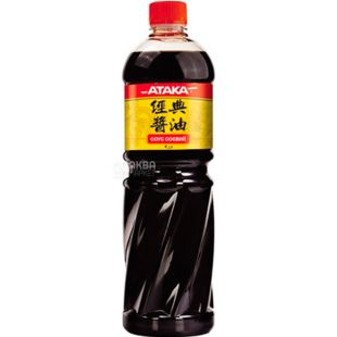 Атака, 1 л, соевый соус, Классический, ПЭТ