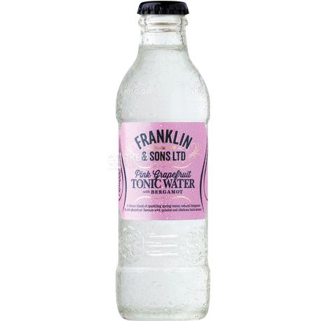 Franklin & Sons, 200 ml, Franklin & Sons, Non-alcoholic tonic, with Grapefruit and Bergamot
