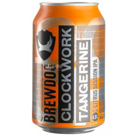BrewDog, Clockwork Tangerine, Пиво, 0,33 л
