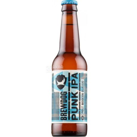 BrewDog, Punk IPA, Пиво крафтовое, 0,33 л