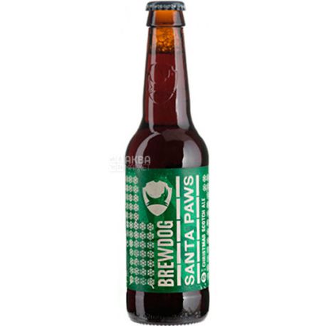 BrewDog, Santa Paws, Пиво міцне, 0,33 л
