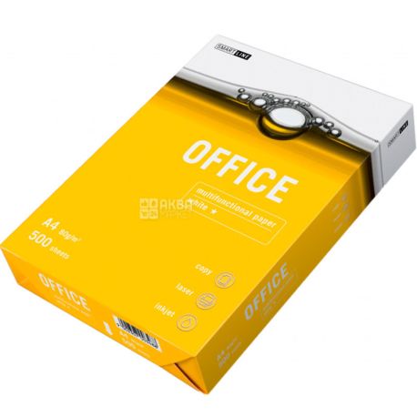 Smart Line Office, 500 листов, Смарт Лайн Бумага офисная белая, Класс С, 80г/м2