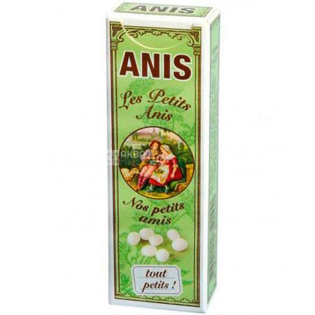 Anis de Flavigny, 18 г, Анис де Флавиньи, Драже