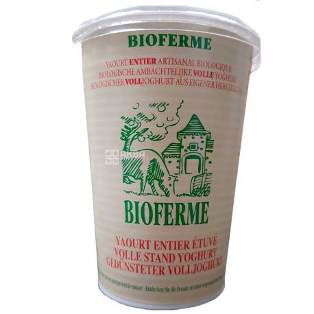 Bioferme, 470 г, Біоферм, Йогурт з незбираного молока , органічний