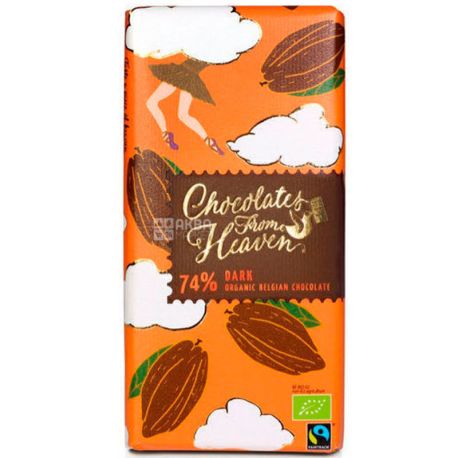 Klingele, 100 g, Klingel, Dark Chocolate, 74%