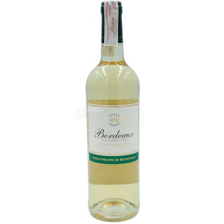 Baron Philippe de Rothschild, Bordeaux Blanc, Вино белое, сухое, 0,75 л