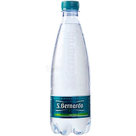 S.Bernardo Naturale, 0,5 л, Вода мінеральна негазована, ПЕТ