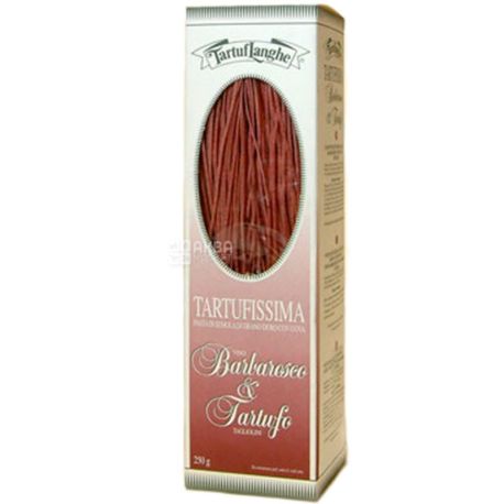 Tartuflanghe Tartufissima, 250 г, Тартуфланге Тартуфисима, Лапша с красным вином и трюфелем