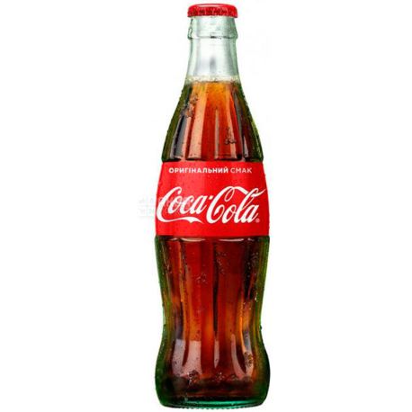 Coca-Cola, 0,25 л, Кока-Кола, Вода сладкая, стекло