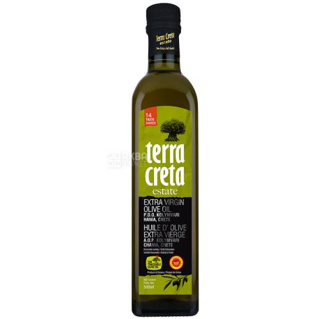 Terra Creta, Estate Extra Virgin, 0,5 л, Оливковое масло