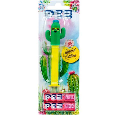 PEZ, 17г, Набір іграшка + фруктові цукрові цукерки, в асортименті