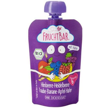 FruchtBar, 100 г, ФручБар, Фруктове пюре