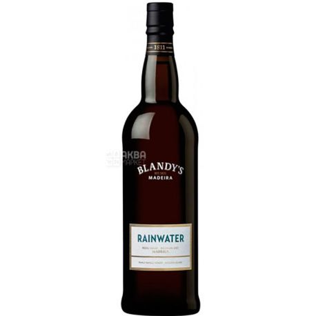 Blandy's, Rainwater Medium Dry, Вино белое, полусухое, крепленое, 0,75 л