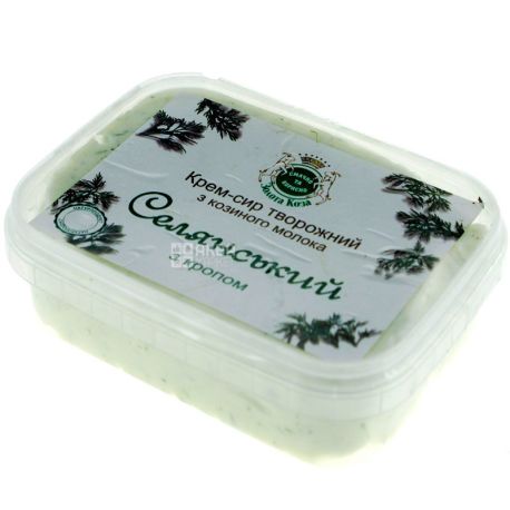 Золотая Коза, 150 г, Крем-сир Селянский с укропом
