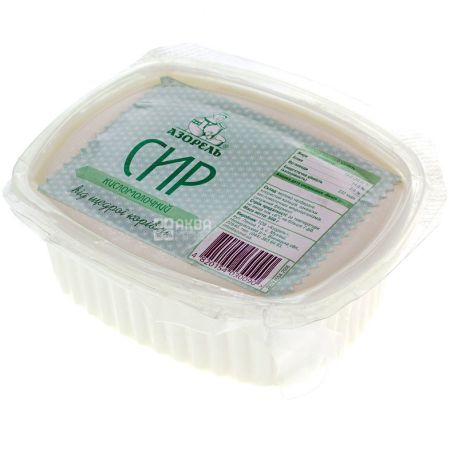 Азорель, 250 г, Сир кисломолочний жирний, 18%