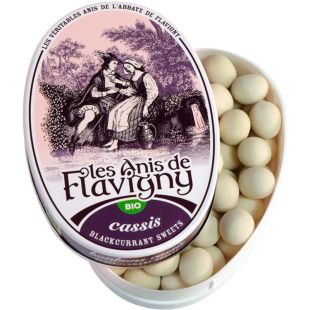 Anis de Flavigny, 50 г, Анис де Флавиньи, Драже Черная смородина